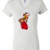 Women's Short Sleeve V-Neck T-Shirt Thumbnail