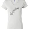 Women's Short Sleeve V-Neck T-Shirt Thumbnail