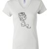 Women's Short Sleeve V-Neck T-Shirt Thumbnail