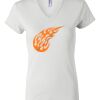 Women's Short Sleeve V-Neck T-Shirt Thumbnail