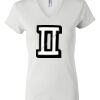 Women's Short Sleeve V-Neck T-Shirt Thumbnail