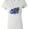 Women's Short Sleeve V-Neck T-Shirt Thumbnail