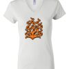 Women's Short Sleeve V-Neck T-Shirt Thumbnail