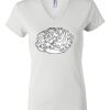 Women's Short Sleeve V-Neck T-Shirt Thumbnail