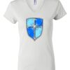 Women's Short Sleeve V-Neck T-Shirt Thumbnail