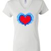 Women's Short Sleeve V-Neck T-Shirt Thumbnail