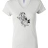 Women's Short Sleeve V-Neck T-Shirt Thumbnail