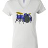 Women's Short Sleeve V-Neck T-Shirt Thumbnail