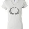 Women's Short Sleeve V-Neck T-Shirt Thumbnail