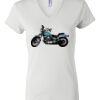 Women's Short Sleeve V-Neck T-Shirt Thumbnail