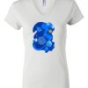 Women's Short Sleeve V-Neck T-Shirt Thumbnail