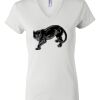 Women's Short Sleeve V-Neck T-Shirt Thumbnail