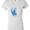 Women's Short Sleeve V-Neck T-Shirt Thumbnail