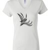 Women's Short Sleeve V-Neck T-Shirt Thumbnail