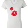 Women's Short Sleeve V-Neck T-Shirt Thumbnail