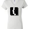 Women's Short Sleeve V-Neck T-Shirt Thumbnail