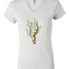 Women's Short Sleeve V-Neck T-Shirt Thumbnail