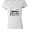 Women's Short Sleeve V-Neck T-Shirt Thumbnail