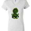 Women's Short Sleeve V-Neck T-Shirt Thumbnail