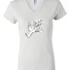 Women's Short Sleeve V-Neck T-Shirt Thumbnail