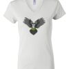 Women's Short Sleeve V-Neck T-Shirt Thumbnail