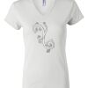 Women's Short Sleeve V-Neck T-Shirt Thumbnail