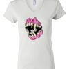 Women's Short Sleeve V-Neck T-Shirt Thumbnail