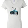 Women's Short Sleeve V-Neck T-Shirt Thumbnail