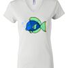 Women's Short Sleeve V-Neck T-Shirt Thumbnail