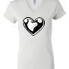 Women's Short Sleeve V-Neck T-Shirt Thumbnail