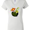 Women's Short Sleeve V-Neck T-Shirt Thumbnail