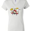 Women's Short Sleeve V-Neck T-Shirt Thumbnail