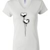 Women's Short Sleeve V-Neck T-Shirt Thumbnail