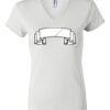 Women's Short Sleeve V-Neck T-Shirt Thumbnail