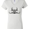 Women's Short Sleeve V-Neck T-Shirt Thumbnail