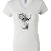 Women's Short Sleeve V-Neck T-Shirt Thumbnail