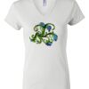 Women's Short Sleeve V-Neck T-Shirt Thumbnail