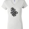 Women's Short Sleeve V-Neck T-Shirt Thumbnail