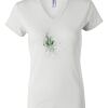 Women's Short Sleeve V-Neck T-Shirt Thumbnail