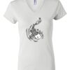 Women's Short Sleeve V-Neck T-Shirt Thumbnail