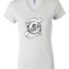 Women's Short Sleeve V-Neck T-Shirt Thumbnail