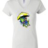 Women's Short Sleeve V-Neck T-Shirt Thumbnail