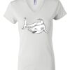 Women's Short Sleeve V-Neck T-Shirt Thumbnail