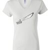 Women's Short Sleeve V-Neck T-Shirt Thumbnail