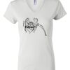 Women's Short Sleeve V-Neck T-Shirt Thumbnail