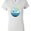 Women's Short Sleeve V-Neck T-Shirt Thumbnail