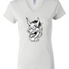 Women's Short Sleeve V-Neck T-Shirt Thumbnail