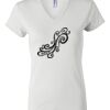 Women's Short Sleeve V-Neck T-Shirt Thumbnail