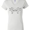 Women's Short Sleeve V-Neck T-Shirt Thumbnail