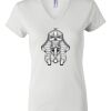 Women's Short Sleeve V-Neck T-Shirt Thumbnail